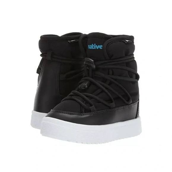 NEW Native Kid Unisex Chamonix Water Resistant booties snow toggle insulated - Picture 1 of 9